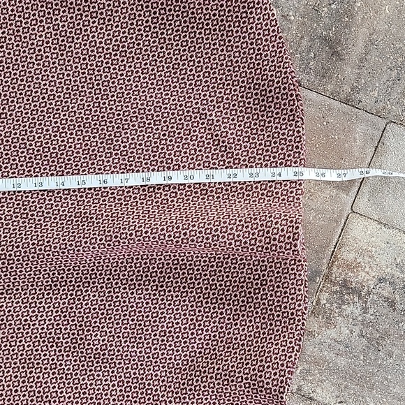 Boden Wool A-Line Skirt Sz UK 12r Side Zipper Closure Fully Lined - Picture 9 of 9